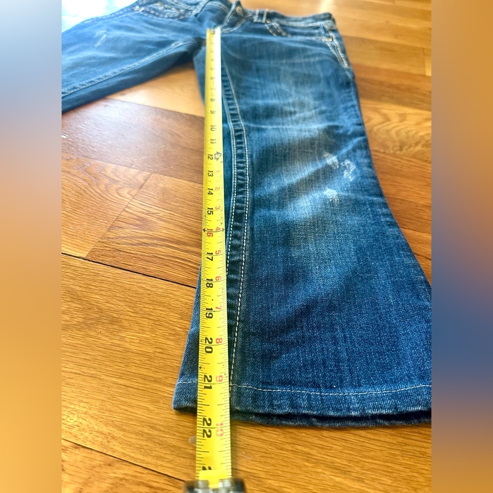 Miss Me Denim 5 Pocket Low Rise Capri Jeans size 25 JWS161B2R - Picture 5 of 11
